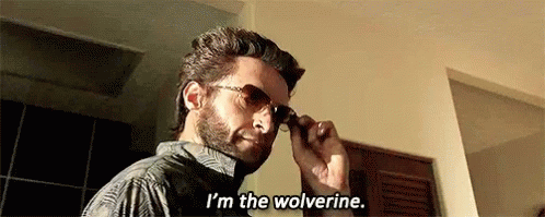 I'm The Wolverine GIF