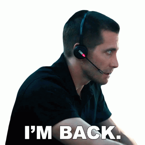 I'm Thinking I'm Back Jake Gyllenhaal GIF