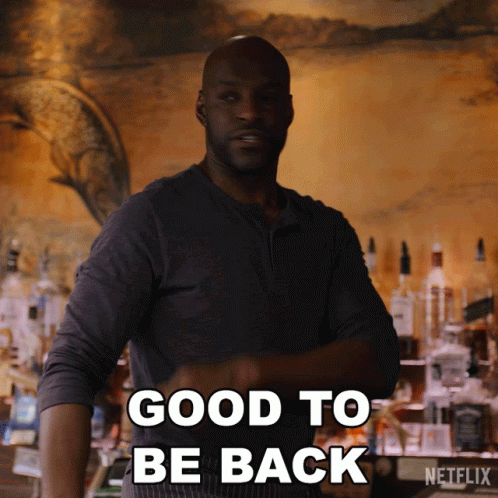 I'm Thinking I'm Back Man GIF