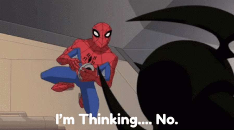 I'm Thinking No Hard Pass GIF