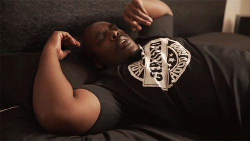 I'm Tired Of This Grandpa Little Sleepy GIF