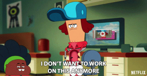 I'm Tired Of This Work Grandpa GIF