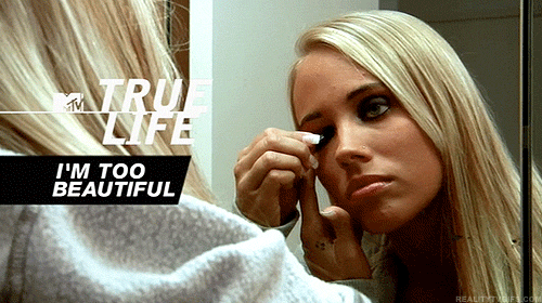 I'm Too Beautiful Mtv GIF