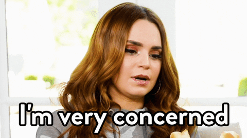 I'm Very Concerned Rosanna Pansino GIF