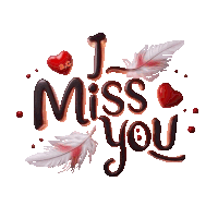 I Mis You Sticker GIF