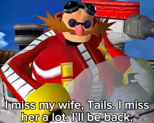 I Miss My Wife Tails I Miss Her A Lot I 'Ll Be Back . GIF