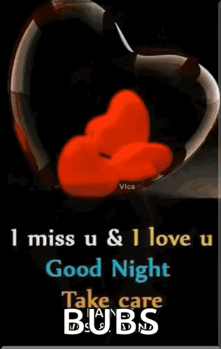 I Miss You Love You Good Night