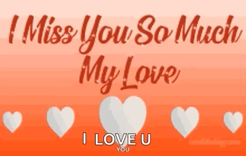 i miss you so much my love , i love you .