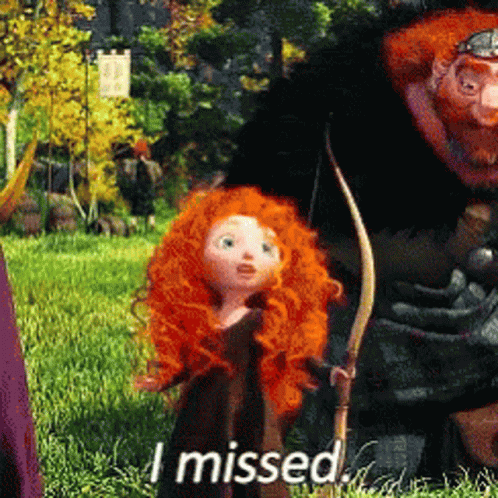 I Missed Merida GIF