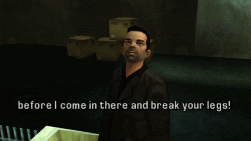 I Must Break You And Your Legs GIF