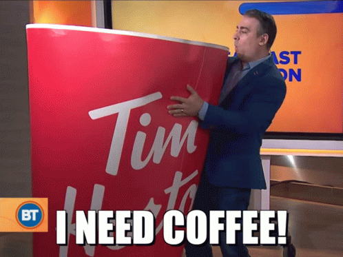 I Need Big Coffee Caffeine GIF