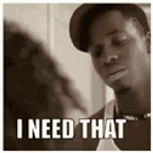 I Need It Black Man GIF