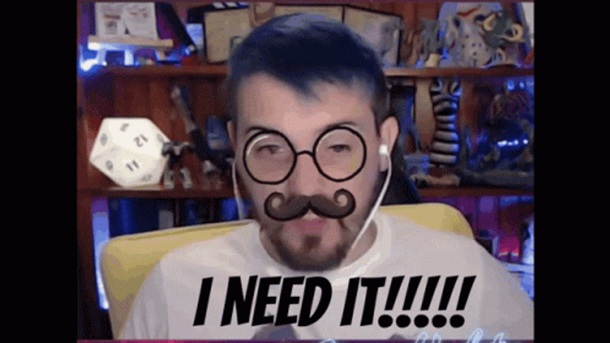 I Need It Funny Face GIF