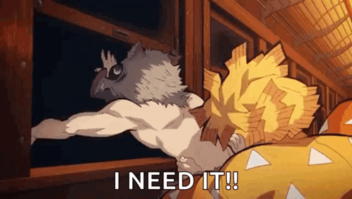 I Need It Kimetsu No Yaiba Anime GIF