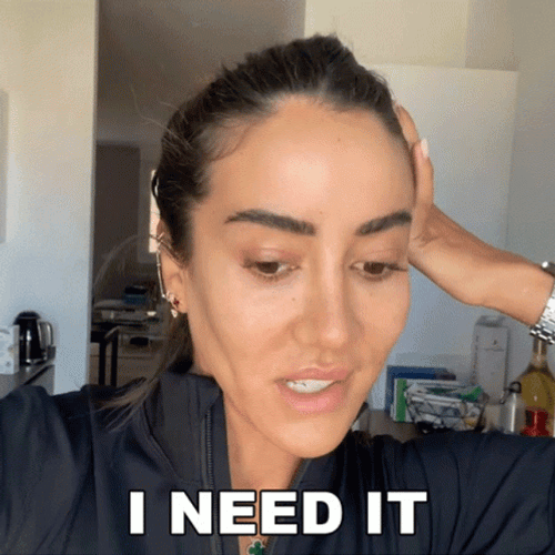 I Need It Lady Eye Wink  GIF