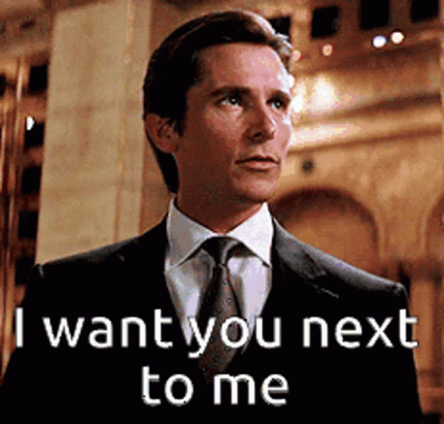 Christian Bale I Need You GIF