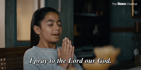 I Pray To The Lord Young Girl GIF