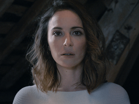 I Quit Eyebrow Raise Walk Out GIF