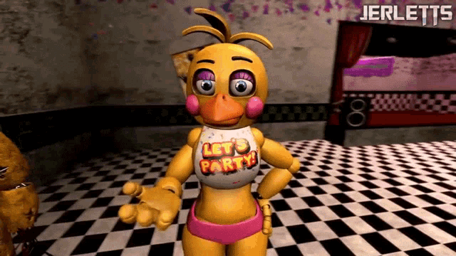 I Really Dont Know Toy Chica Gif GIF