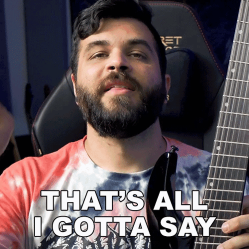 I Said Good Day Andrew Baena GIF