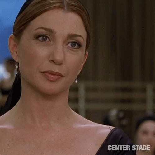 I Said Good Day Center Stage Kathleen Donahue GIF