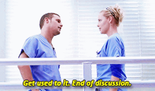I Said Good Day Greys Anatomy Alex Karev GIF