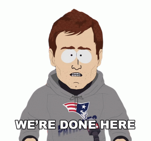 I Said Good Day South Park Tom Brady GIF