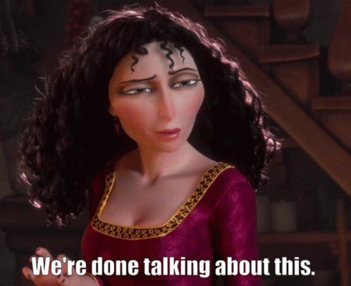 I Said Good Day Tangled Gothel GIF
