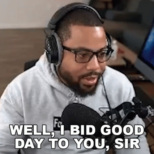 I Said Good Day The Black Hokage GIF