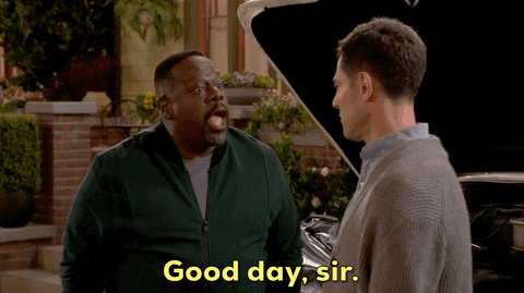 I Said Good Day The Neighborhood Calvin Butler GIF