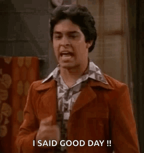 I Said Good Day Wilmer Valderrama GIF