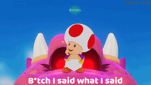 I Said What I Said Toad Dancing GIF