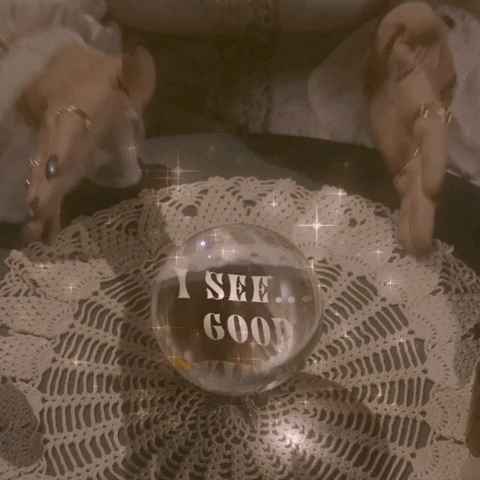 I See A Good Vibes Magic Ball GIF