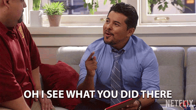 I See What You Did There Mr. Iglesias GIF