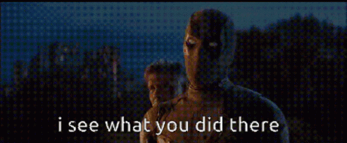 I See What You Did There Mr. Knight GIF