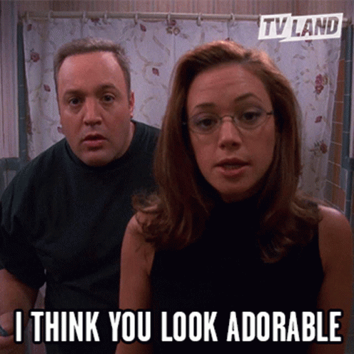 I Think You Look Adorable Man and Woman