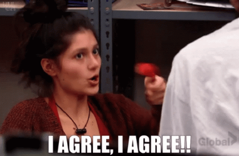 I Totally Agree To You GIF