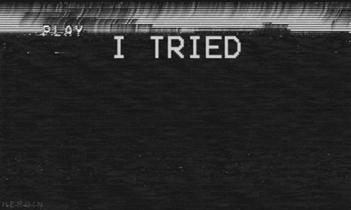 I Tried I Tried