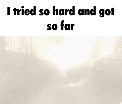I Tried So Hard and Got So Far Sun Shining Through Trees
