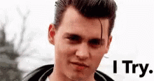 I Try Johnny Depp Disappointed GIF