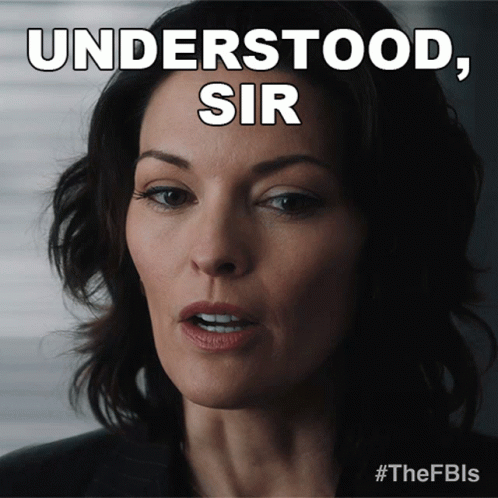 I Understand Sir Alana De La Garza GIF