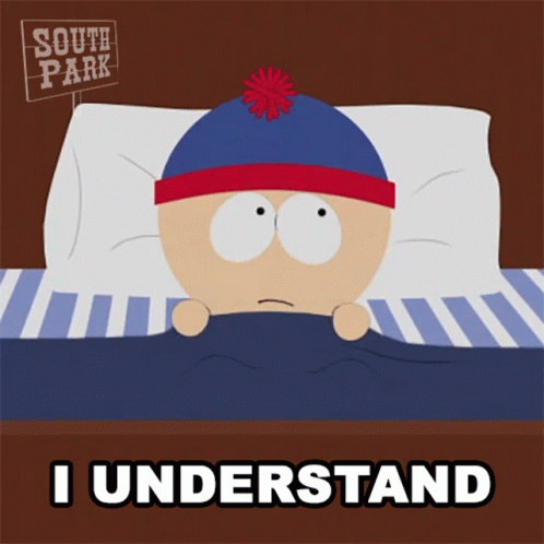 I Understand South Park Stan Marsh GIF
