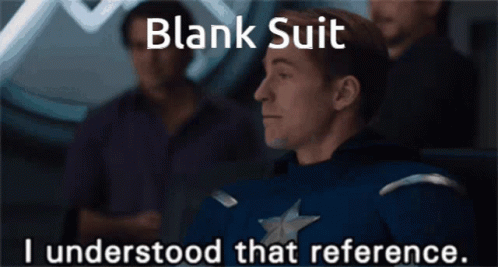 I Understood That Reference Blank Suit Meme GIF