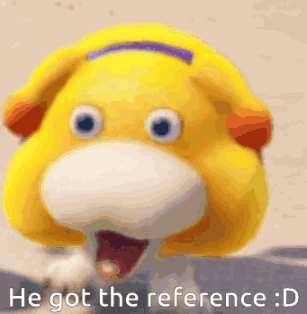I Understood That Reference Excited Yellow Puppy GIF