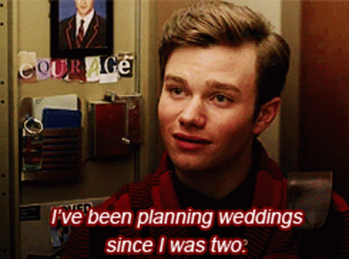 I've Been Planning Weddings GIF
