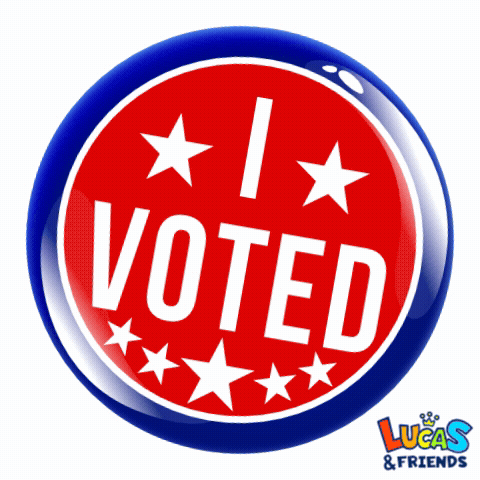 I Voted Button GIF