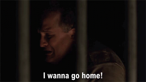 I Wanna Go Home Man In Jail GIF