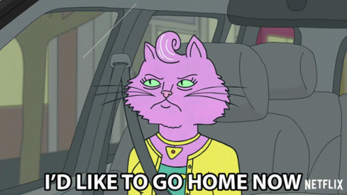 I Wanna Go Home Princess Carolyn GIF