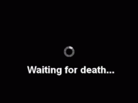 I Want To Die Loading Computer Screen GIF
