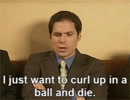 I Want To Die Michael Ian Black GIF